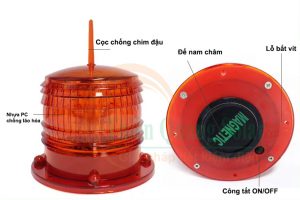 Đèn tín hiệu đường sông AB-SU1500 ánh sáng vàng