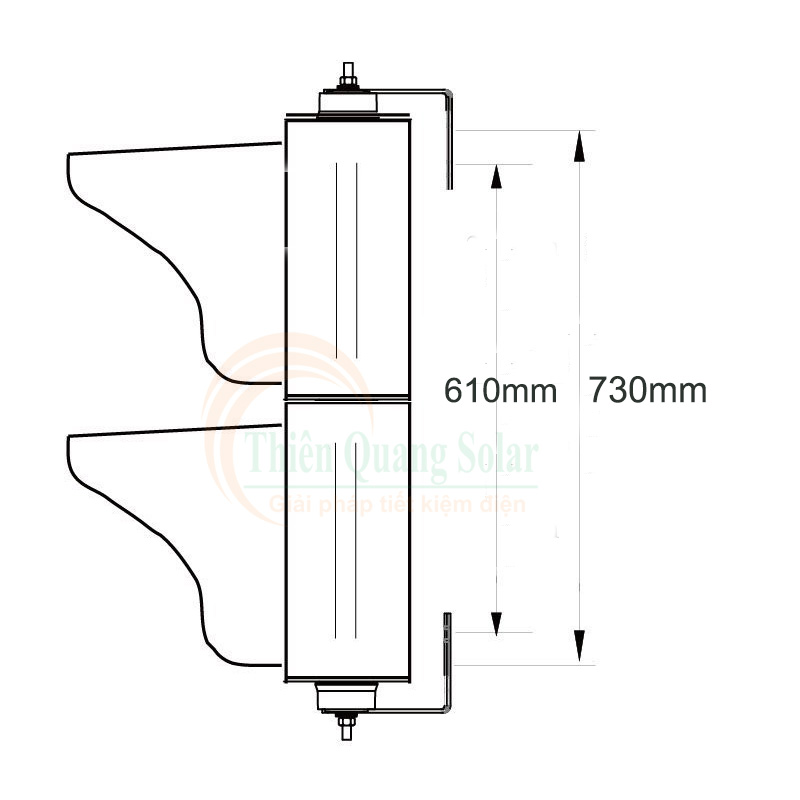 Đèn chớp vàng đầu đảo D300